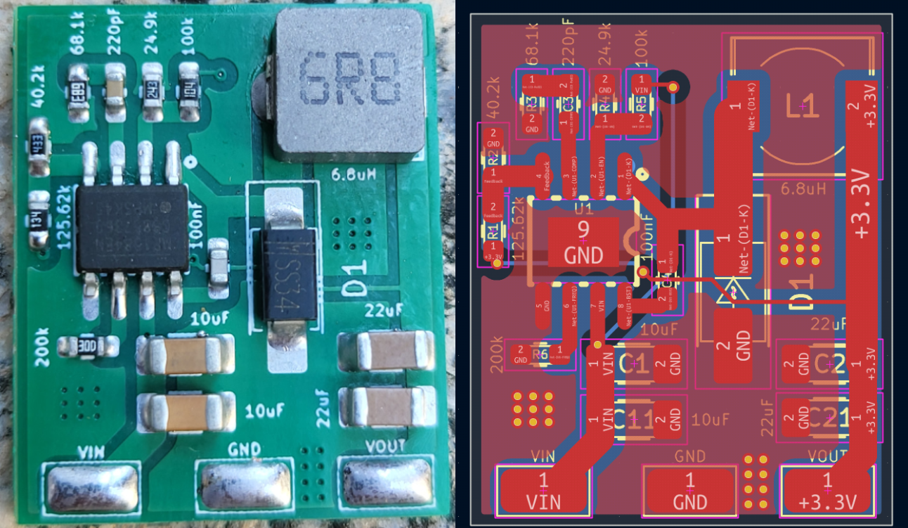 MP1584EN KiCad Template & Module article image